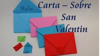 COMO HACER UNA CARTA – SOBRE 2 EN 1 [upl. by Aeduj]