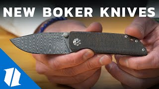 NEW Boker Knives for 2021 at Blade HQ [upl. by Melentha]