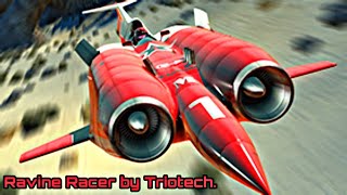 Arcade Typhoon G1 Ravine Racer 3D desert mountain track w jet powered vehicles [upl. by Hollington]