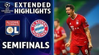 Lyon vs Bayern Munich  Champions League semifinal highlights  UCL on CBS Sports [upl. by Idolla70]