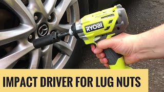 Remove Lug Nuts with Impact Driver [upl. by Garaway919]