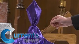 Why Some Catholic Churches Veil Statues During Lent [upl. by Eybba]