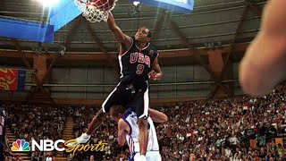 Vince Carters quotDunk of Deathquot the GREATEST dunk of all time  NBC Sports [upl. by Lasser]