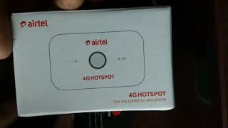 Airtel 4G Hotspot  Setup and review [upl. by Aikrehs]