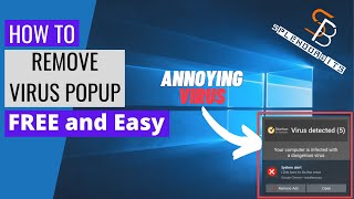 Remove Popup Virus on Windows FREE and EASY [upl. by Robma]