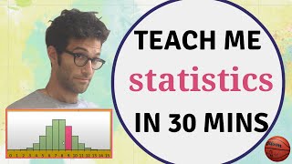 Teach me STATISTICS in half an hour Seriously [upl. by Adolphe]