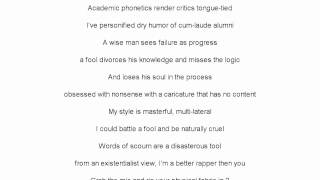 Canibus  Poet Laureate II w lyrics [upl. by Arihat]