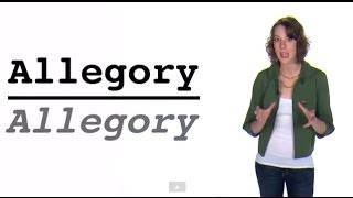 AP English Literature and Composition Terms  ALLEGORY  60second Recap® [upl. by Alma]