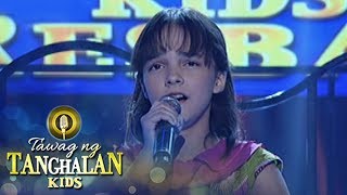 Tawag ng Tanghalan Kids Mandy Sevillana  Lead Me Lord [upl. by Ainna]