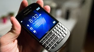 BlackBerry Q10  Hands On Review [upl. by Ellenad]