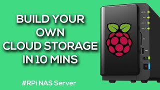 BUILD A NAS with the RASPBERRY PI 3 Easy Method [upl. by Paza620]