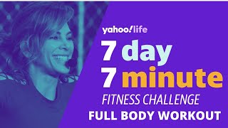 Jillian Michaels 7Minute Fitness Challenge Day 1 Total Body Workout  YahooLife [upl. by Swart]