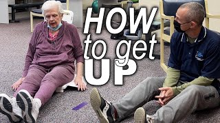 Best Device Lift Chair To Help Someone Off The Floor After A Fall NON EMERGENCY [upl. by Yelrebmyk]