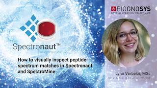 Spectronaut Tutorial  How to visually inspect peptidespectrum matches in Spectronaut amp SpectroMine [upl. by Terhune]