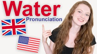 How to Pronounce quotWaterquot in British English and American English [upl. by Naoh]