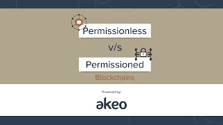 The differences between permissionless and permissioned blockchains [upl. by Pomeroy]