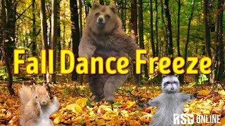 Fall Dance Freeze  Brain Break Workout Game [upl. by Zacks855]