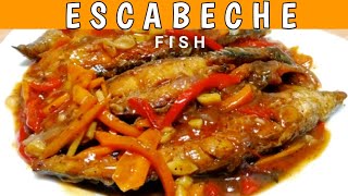 ESCABECHENG ISDA  FISH ESCABECHE [upl. by Barcroft]