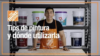 Tips de pintura y dónde utilizarla  Pintura  The Home Depot Mx [upl. by Heigho]