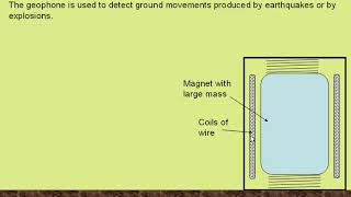 geophone [upl. by Mehs]