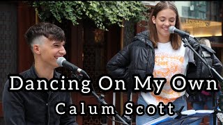 SPONTANEOUS DUET THATLL MAKE YOU CRY  Calum ScottDancing On My Own  Allie Sherlock amp Cuan Durkin [upl. by Elreath]