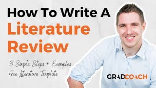 How To Write A Literature Review In 3 Simple Steps FREE Template With Examples [upl. by Shellans]