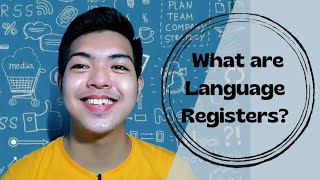 LANGUAGE REGISTERS Rainiel Angelo Pugoy [upl. by Polinski]