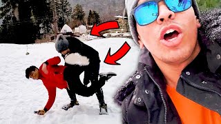 TROLLING YOUTUBERS IN MANALI [upl. by Hakim]