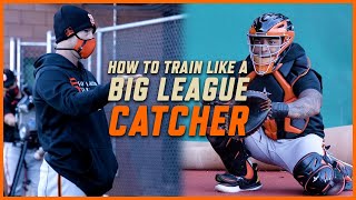 How to Train Like a Big League Catcher  Chadwick Tromp amp Patrick Bailey [upl. by Ibok]