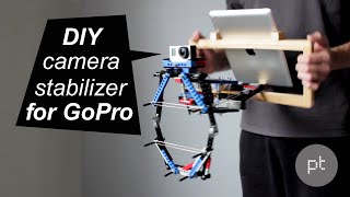 DIY gopro camera stabilizer for free  producttank [upl. by Nylyahs]