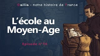 Lécole au Moyen Age [upl. by Clippard]