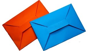 DIY  Easy origami envelope tutorial [upl. by Divadnhoj954]