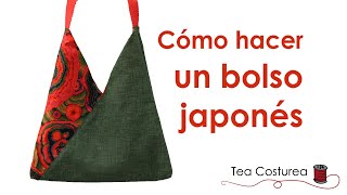 Cómo hacer un bolso japonés ▷ PATRON GRATIS ❤️️ [upl. by Torbert353]