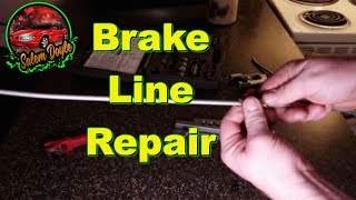 The REAL way to repair metal brake lines [upl. by Yanel]