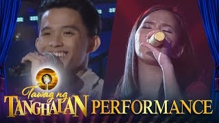 Tawag ng Tanghalan Elthon Clark Vibares vs Elaine Duran [upl. by Ahsinal]