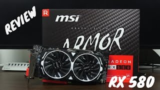 MSI Radeon RX 580 ARMOR 8G OC Review [upl. by Barra]