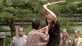 Samurai movie fight scene Kenjutsu with bokken [upl. by Atterahs]