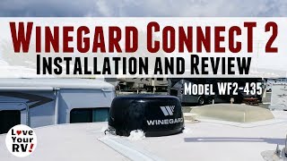 Winegard ConnecT 20 Installation and Review Model WF2435 [upl. by Alton80]