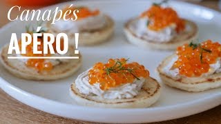 8 ASSORTIMENTS DE CANAPÉS APÉRO DINATOIRE TRÈS FACILE [upl. by Gnni904]