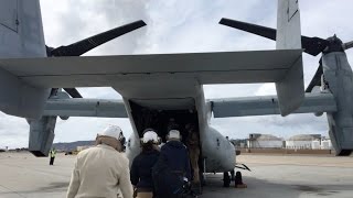 What Its Like To Fly In The Militarys MV22 Osprey [upl. by Quintin]