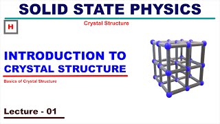 Introduction to Crystal Structure  Crystal Structure [upl. by Kellda]