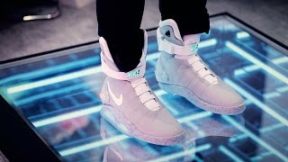 Nike’s limited edition selflacing ‘Back to the Future’ shoes [upl. by Tucky]