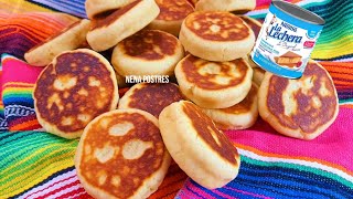 GORDITAS DE LECHE CONDENSADA  LECHERA😋🤤 [upl. by Rosalynd783]