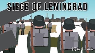 The Siege of Leningrad 194144 [upl. by Stillas]