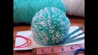 4inch pompom using folded paper [upl. by Leacock]