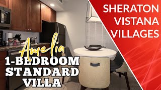 1Bedroom Villa Tour  SHERATON VISTANA VILLAGES [upl. by Resarf]