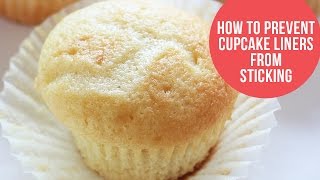 How to Prevent your Cupcake Liners from Sticking [upl. by Lenci208]