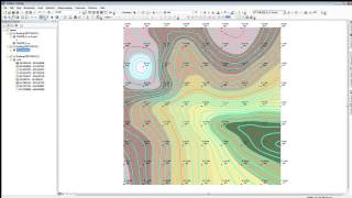 ArcMap Contours [upl. by Claudell]