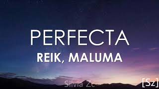 Reik Maluma  Perfecta Letra [upl. by Klara982]