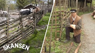 BYGG EN GÄRDESGÅRD – med Skansen [upl. by Medorra]